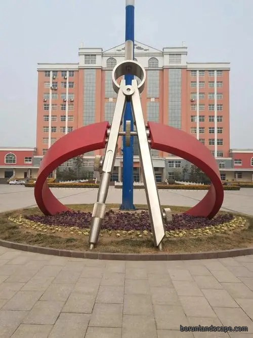 校园不锈钢雕塑